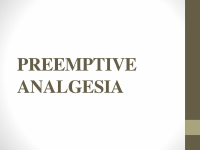 Preemptive Analgesia.pptx
